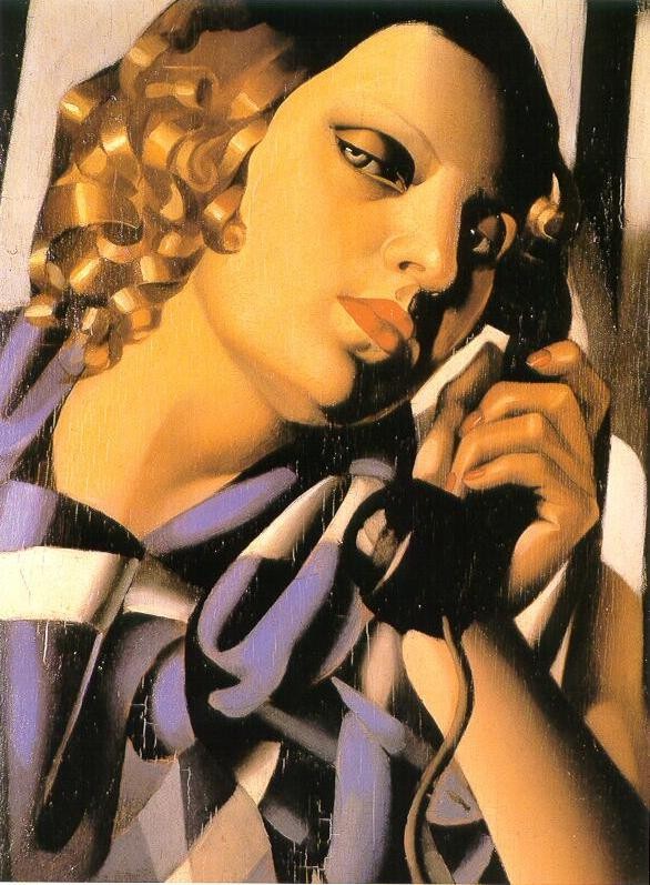 Tamara de Lempicka The Telephone